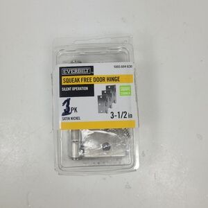 1-Everbilt Satin Nickel Door Hinge
